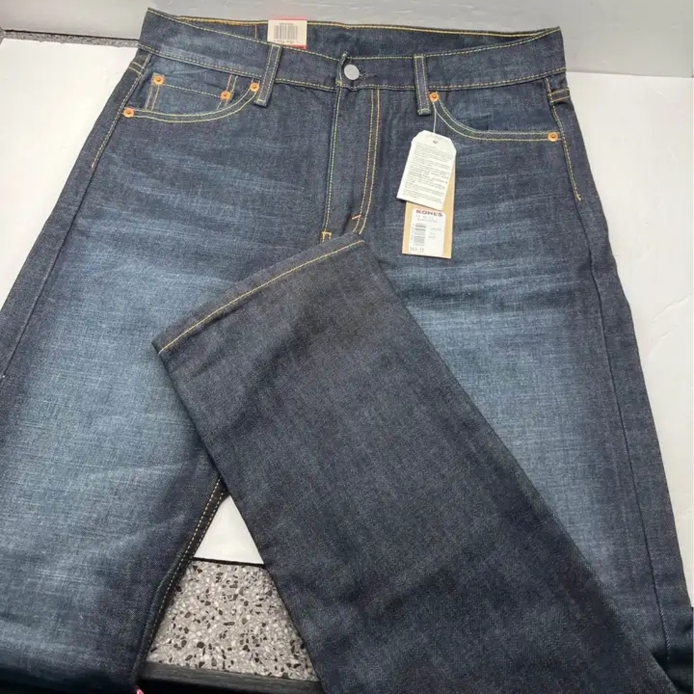 Levi's Classic Blue Straight Denim Jeans